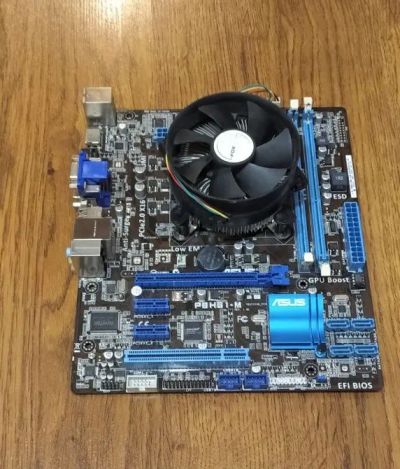 Лот: 25109451. Фото: 1. Asus P8H61-M + Pentium G840 (2... Комплекты запчастей