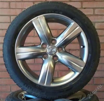 Лот: 1732731. Фото: 1. Продам диски с шинами (LEXUS). Шины на дисках