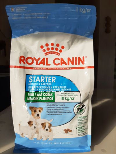 Лот: 18930668. Фото: 1. Корм Royal Canin starter mini... Корма