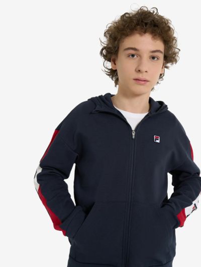 Лот: 24862501. Фото: 1. Толстовка для мальчиков FILA... Легкие куртки, толстовки