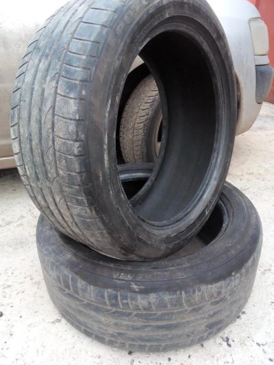 Лот: 5456412. Фото: 1. Bridgestone Potenza 255/45 r18... Шины