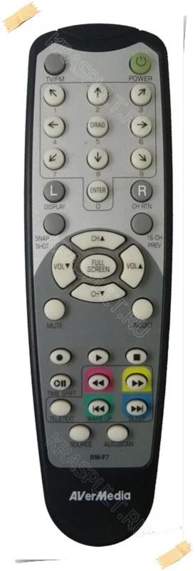Лот: 15906650. Фото: 1. Пульт AVERMEDIA RM-F7, RM-HA... Пульты ДУ
