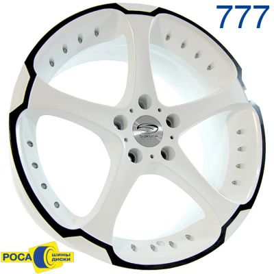 Лот: 3820237. Фото: 1. Диски новые Sakura Wheels R519... Диски