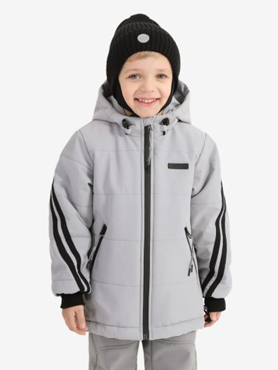 Лот: 24980281. Фото: 1. Куртка NIKASTYLE, Серый. Легкие куртки, толстовки
