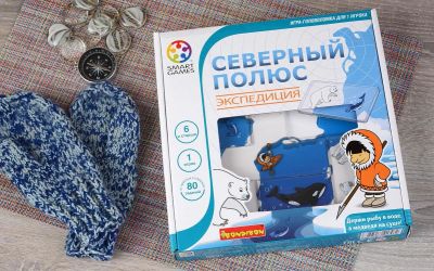 Лот: 12720061. Фото: 1. BONDIBON: Северный полюс. Экспедиция. Настольные игры, карты