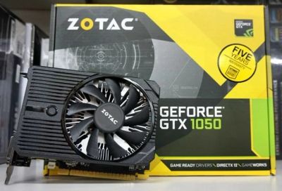 Лот: 10747095. Фото: 1. Видеокарта Zotac GeForce GTX 1050... Видеокарты