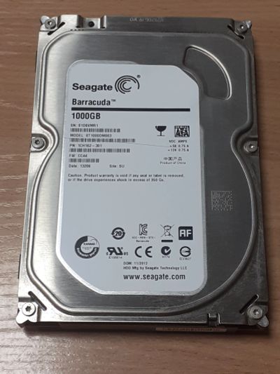 Лот: 19604808. Фото: 1. Жесткий диск 1000gb HDD 1TB Seagate... Жёсткие диски (HDD)