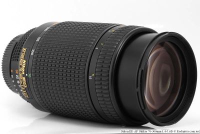 Лот: 10631510. Фото: 1. Объектив Nikon ED AF Nikkor 70-300mm... Объективы