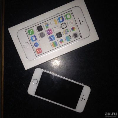 Лот: 8859471. Фото: 1. iPhone 5s 16Gb silver (Обмена... Смартфоны