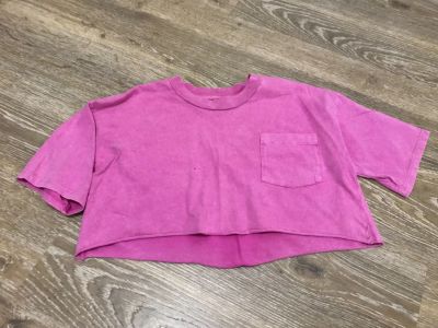 Лот: 16843151. Фото: 1. Укороченная oversize футболка. Футболки, топы и майки