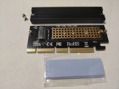 Лот: 16799226. Фото: 1. адаптер SSD M2 NVME PCI Express... Шлейфы, кабели, переходники