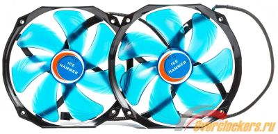 Лот: 10508925. Фото: 1. Вентилятор IceHammer синяя копия... Системы охлаждения