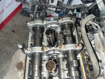 Лот: 19281297. Фото: 1. Двигатель Honda Cr-V RD5 K20A... Двигатель и элементы двигателя