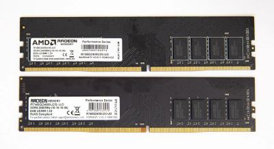 Лот: 16728445. Фото: 1. DDR4 - 16ГБ 2*8ГБ 2400МГц AMD... Оперативная память