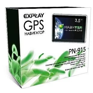 Лот: 488777. Фото: 1. Автомобильный GPS навигатор Explay... Видеорегистраторы,  радар-детекторы, системы парковки