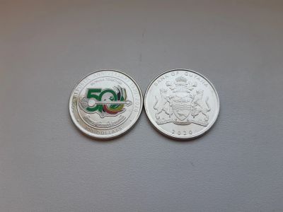 Лот: 18263823. Фото: 1. Гайана 100 долларов 2020 г " 50... Америка