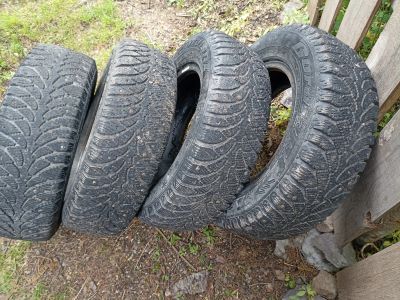 Лот: 22570185. Фото: 1. Зимние шипованные шины Cordiant... Шины