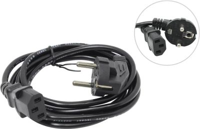 Лот: 6287973. Фото: 1. Кабель компьютер - розетка 220V... Шлейфы, кабели, переходники