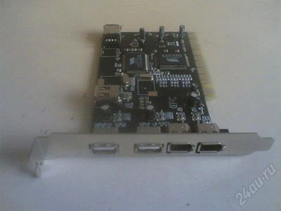 Лот: 463518. Фото: 1. Контроллер *PCI USB 2.0 (2+1... Платы расширения, контроллеры, доп. порты