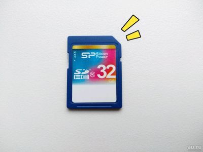 Лот: 13459910. Фото: 1. Карта SD HC Silicon Power 32Гб... Карты памяти