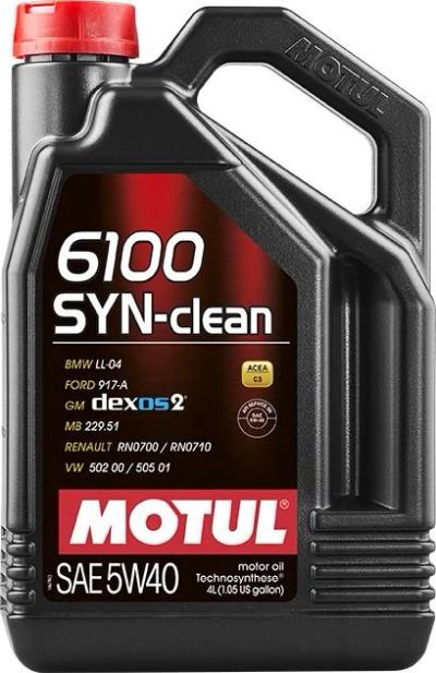 Лот: 12608160. Фото: 1. Motul 6100 Syn-Clean Sae 5W-40... Масла, жидкости