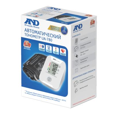 Лот: 23983444. Фото: 1. Эй энд Ди тонометр UA-780 автомат... Медицинские товары