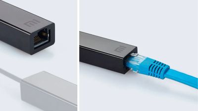 Лот: 10741190. Фото: 1. Переходник Wired LAN network card... Шлейфы, кабели, переходники