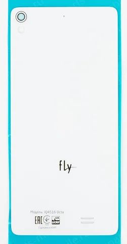 Лот: 7832789. Фото: 1. Задняя панель для Fly IQ4516 White. Корпуса, клавиатуры, кнопки
