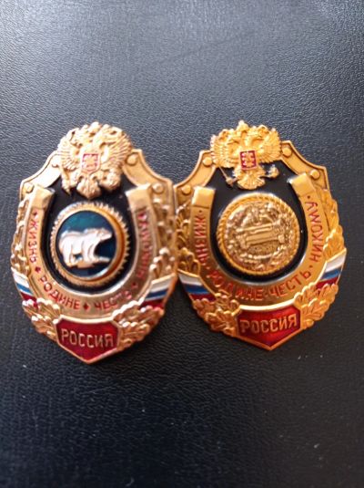 Лот: 25672595. Фото: 1. Знак. Жизнь Родине. Честь никому... Сувенирные