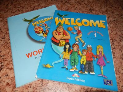Лот: 4275868. Фото: 1. Учебник и рабочая тетрадь Welcome... Для школы