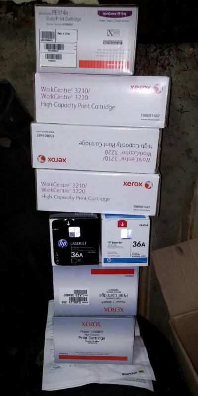 Лот: 3460519. Фото: 1. картриджи HP, XEROX. Картриджи, расходные материалы