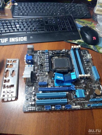 Лот: 8879606. Фото: 1. Asus m5a78l-m/usb3. Материнские платы