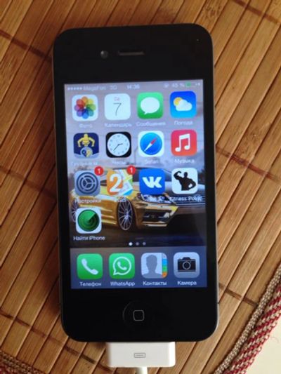 Лот: 4061049. Фото: 1. Iphone 4 16 GB. Смартфоны
