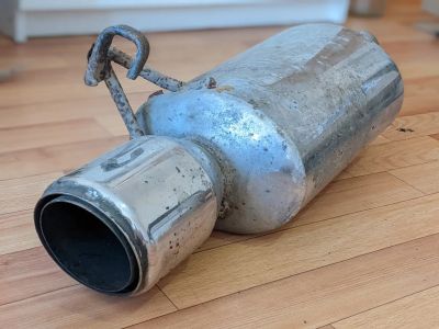Лот: 20942139. Фото: 1. Резонатор, глушитель, выхлоп с... Выхлопная система