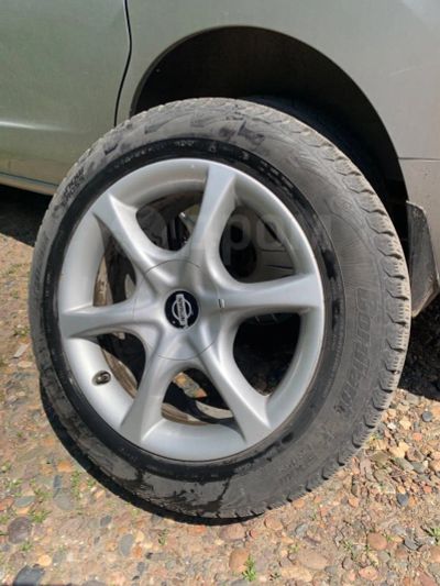 Лот: 20664270. Фото: 1. Колеса Nissan 215/60/r17. Шины на дисках