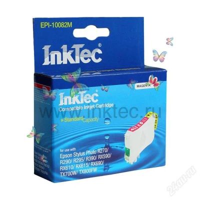 Лот: 2245333. Фото: 1. Картридж InkTec T0823 для Epson... Картриджи, расходные материалы