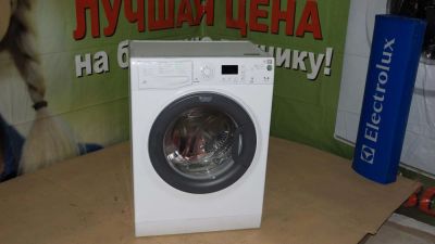 Лот: 4005216. Фото: 1. Стиральная машина-автомат Hotpoint-Ariston... Стиральные машины