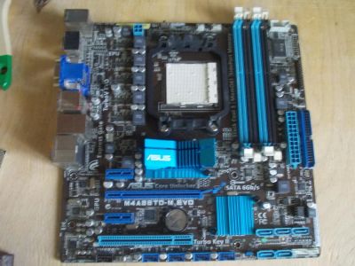 Лот: 9902726. Фото: 1. Материнская плата Asus M4A88TD-M... Материнские платы