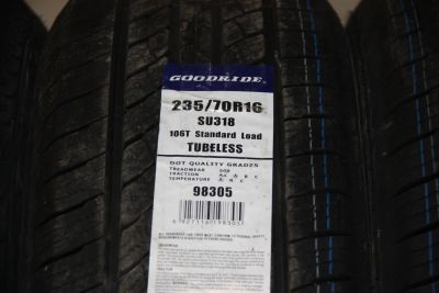 Лот: 3171135. Фото: 1. R16 235/70 Новые! Goodride летние... Шины