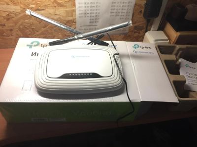 Лот: 11121269. Фото: 1. Роутер tp-link tl-wr841N (4389... Маршрутизаторы (роутеры)