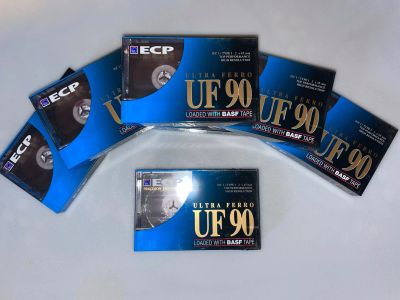 Лот: 25116810. Фото: 1. Компакт-кассета ecp uf 90. Аудиозаписи