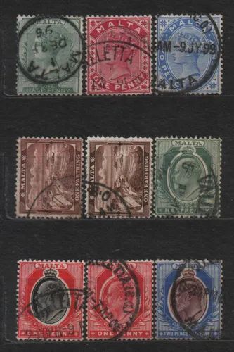 Лот: 25770337. Фото: 1. Брит.Мальта 1885-1935 QVI-KGV... Марки