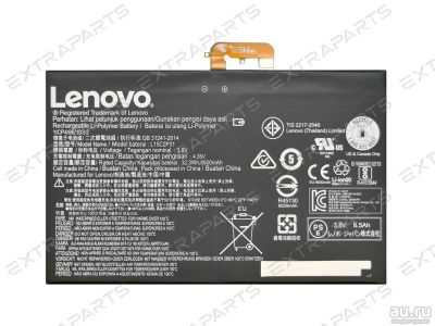 Лот: 17201778. Фото: 1. Аккумулятор для планшета Lenovo... Запчасти для планшетов