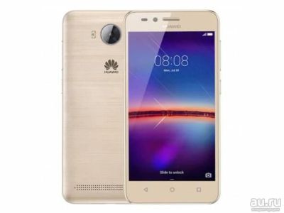 Лот: 13038199. Фото: 1. Смартфон Huawei Y3 2017 Gold. Смартфоны