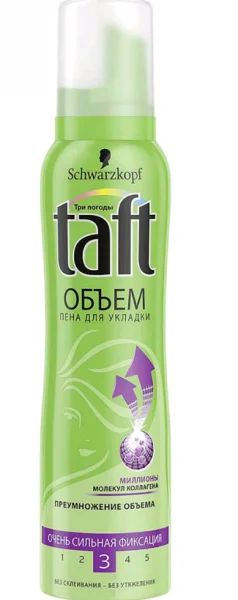 Лот: 19094431. Фото: 1. Schwarzkopf Taft - Объем Пена... Уход за волосами 
