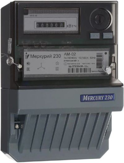 Лот: 12551246. Фото: 1. Счетчик электр трехфазный Меркурий... Счётчики электроэнергии