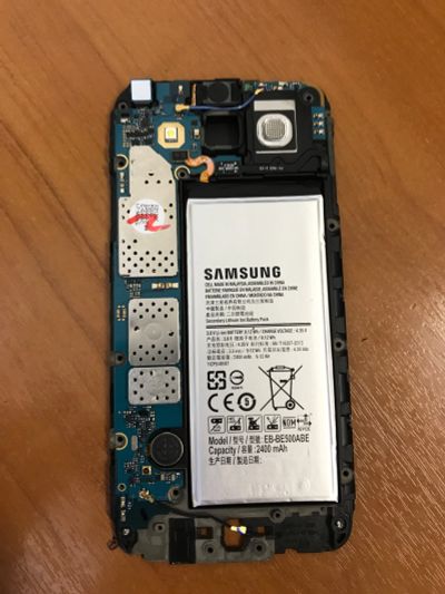 Лот: 16063756. Фото: 1. Плата Samsung e5 e500h sm-e500h... Микросхемы и платы