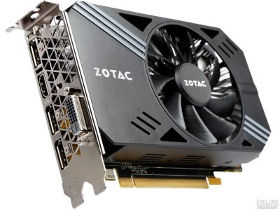 Лот: 11497755. Фото: 1. Видеокарта Zotac GTX1060, 3Gb... Видеокарты