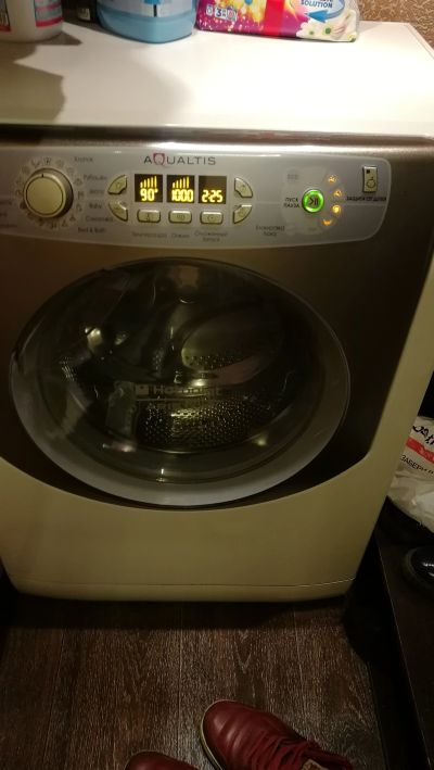 Лот: 11751743. Фото: 1. Стиральная машина hotpoint. Стиральные машины