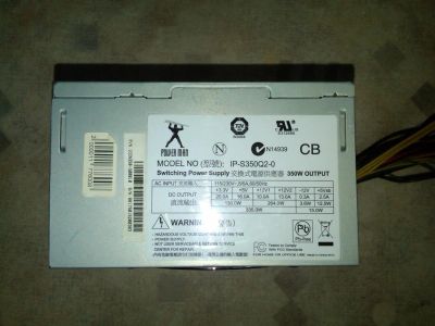 Лот: 7153440. Фото: 1. Блок питания PowerMan IP-S350Q2-0. Корпуса, блоки питания
